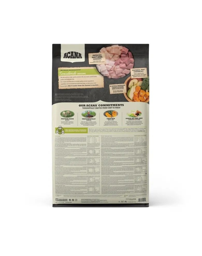ACANA Grasslands Dog 22,8kg (2 x 11,4kg)