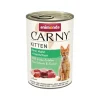 ANIMONDA Carny Kitten Beef&Chicken&Rabbit 400 g manzo, pollo e coniglio per gattini
