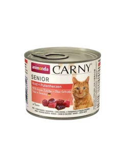 ANIMONDA Carny Senior 200 g - manzo e cuore di tacchino