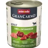 ANIMONDA Grancarno tacchino e anatra 800g