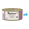 APPLAWS Cat Adult Mackerel with Sardine in Broth sgombri e sardine in brodo 6 x 70g