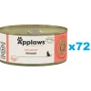APPLAWS Cat Adult Mousse Salmon mousse con salmone 72 x 70g