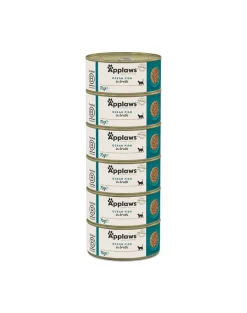 APPLAWS Cat Adult Ocean Fish in Broth pesce oceanico in brodo 6 x 70g