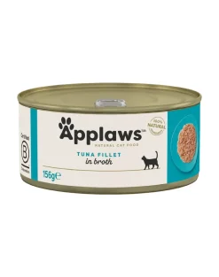APPLAWS Cat Adult Tuna Fillet in Broth filetto di tonno in brodo 24 x 156g