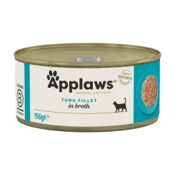 APPLAWS Cat Adult Tuna Fillet in Broth filetto di tonno in brodo 24 x 156g