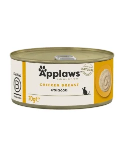 APPLAWS Cat Mousse Tin Cibo umido per gatti Pollo 70g