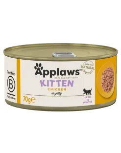 APPLAWS Kitten Cibo umido in gelatina di pollo per gattini 70g