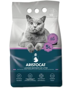 ARISTOCAT Lettiera in bentonite al profumo di lavanda 15l (2x5l)