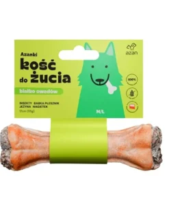 AZANKI Osso con insetti per cani anziani M/L 17cm
