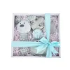 BARRY KING Set regalo per cani 5in1 grigio/blu