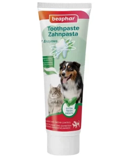BEAPHAR Toothpaste Mint and Parsley 100 g dentifricio al gusto di menta e prezzemolo per cani e gatti