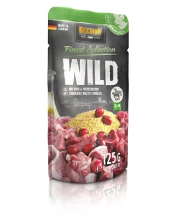 BELCANDO Bustina di selvaggina miglio mirtilli 24x125 g