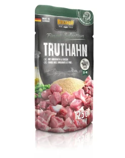 BELCANDO Finest Selection Tacchino, amaranto e piselli 125 g di cibo umido per cani