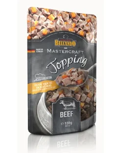 BELCANDO Mastercraft Topping Manzo con carote 100 g