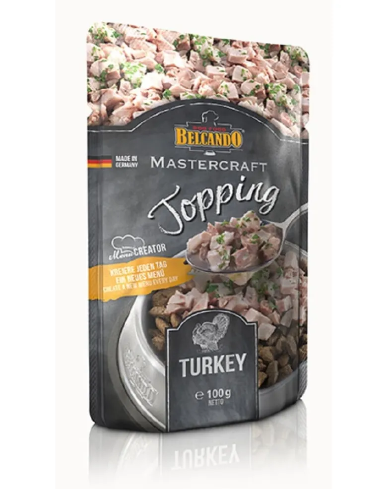 BELCANDO Mastercraft Topping Tacchino con prezzemolo 100 g