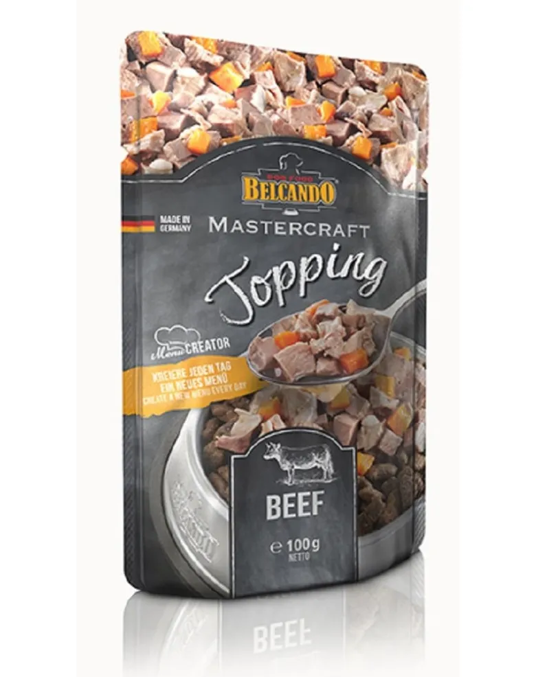BELCANDO Mastercraft Topping Manzo con carote 24x100 g