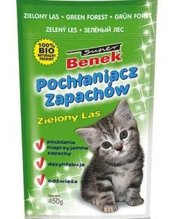 BENEK Disinfettante/Assorbente di odori verde foresta 450 g