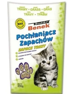 BENEK Disinfettante/assorbente di odori con profumo di erba 200 g