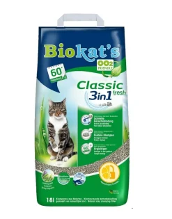 BIOKAT'S Classic 3w1 Fresh 18 l in bentonite al profumo di erba fresca