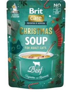 BRIT Care Cat Christmas Soup Beef 75g zuppa di manzo e verdure per gatti