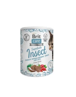 BRIT Care Cat Snack Superfruits insects croccantini per gatti con insetti 100 g