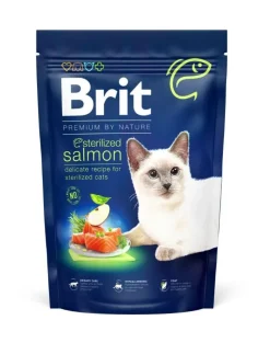 BRIT Cat Premium by Nature Sterilised salmon 300 g