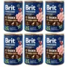 BRIT Premium by Nature Chicken and hearts 6 x 400g cibo per cani con pollo e cuori