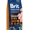 BRIT Premium By Nature Chicken Senior Small Medium S+M 15kg