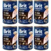 BRIT Premium by Nature Fish&Fish Skin 6 x 400g cibo per cani a base di pesce e pelle di pesce
