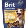 BRIT Premium by Nature Semi-moist Snack Chicken and Raspberry 180g snack semi-umido per cani con pollo e lamponi