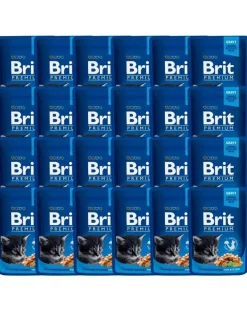 BRIT Premium Kitten pollo per gattini 24 x 100 g