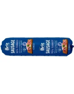 BRIT Sausage Turkey 800 g alimento completo con tacchino per cani