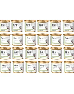 BRIT Veterinary Diet Diabetes Lamb&Pea 24x200g