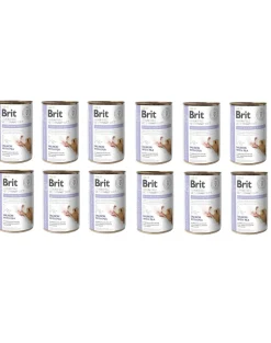BRIT Veterinary Diet Gastrointestinal Salmon with Pea 12x400g