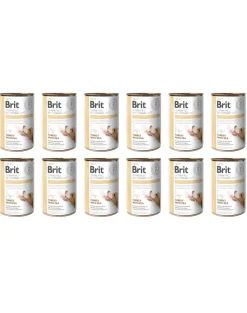 BRIT Veterinary Diet Hepatic Turkey&Pea 12x400g