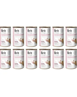 BRIT Veterinary Diet Hypoallergenic Salmon&Pea 12x400g