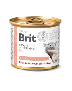 BRIT Veterinary Diet Renal Tuna&Salmon&Pea 200g
