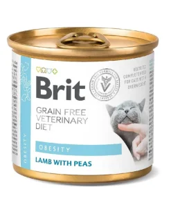 BRIT Vetrinary Diet Obesity Lamb&Pea 200g