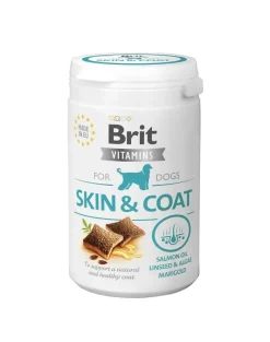 BRIT Vitamins Dog Skin Coat 150 g integratore per cani che supporta la pelle e il pelo
