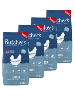 BUTCHER'S Original Junior, crocchette con pollo per cuccioli 4 x 2,5kg