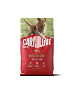 CARNILOVE Active Dog Duck and Pheasant Adult 4 kg anatra e fagiano, per cani adulti