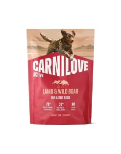 CARNILOVE Active Dog Lamb and Wild Boar Adult 1,5 kg agnello e cinghiale, per cani adulti