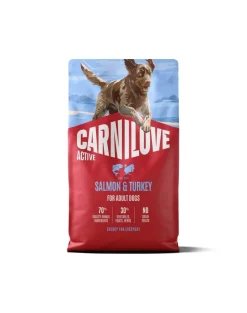 CARNILOVE Active Dog Salmon and Turkey Adult 4 kg salmone e tacchino, per cani adulti