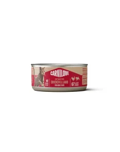 CARNILOVE Cat Can Paté Chicken and Lamb 100 g con pollo e agnello, paté per gatti