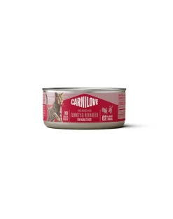 CARNILOVE Cat Can Paté Turkey and Reindeer 100 g con tacchino e renna, paté per gatti