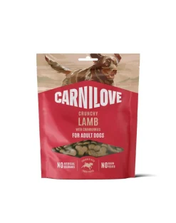 CARNILOVE Dog Crunchy Snack Lamb 200g snack croccanti con agnello e mirtilli rossi per cani adulti