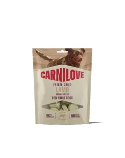 CARNILOVE Dog Freeze Dried Lamb 60g liofilizzati snack con agnello per cani
