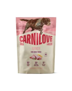 CARNILOVE True Fresh Dog Turkey Adult 1,5kg crocchette con tacchino fresco per cani adulti