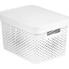 CURVER INFINITY Contenitore traforato da 17 l con coperchio bianco