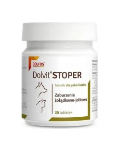 DOLFOS Dolvit Stoper 30 compresse per la diarrea di cani e gatti
